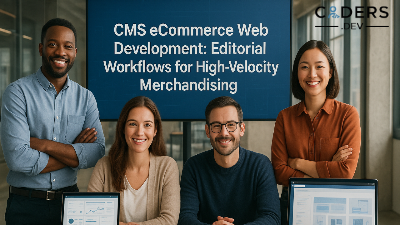 CMS eCommerce Web Development: Editorial Workflows for High-Velocity Merchandising