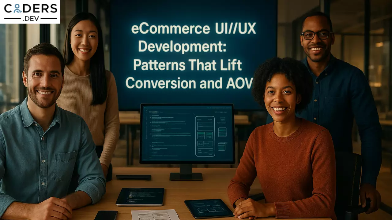 eCommerce UI/UX Development: Patterns That Lift Conversion and AOV