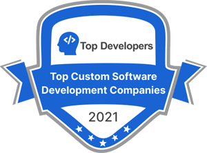 awarded for Top Custom Software Development Companies
