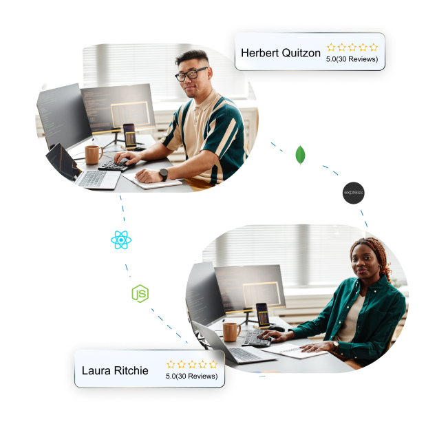 hire the best full stack developers get dedicated, remote team - certified & professional